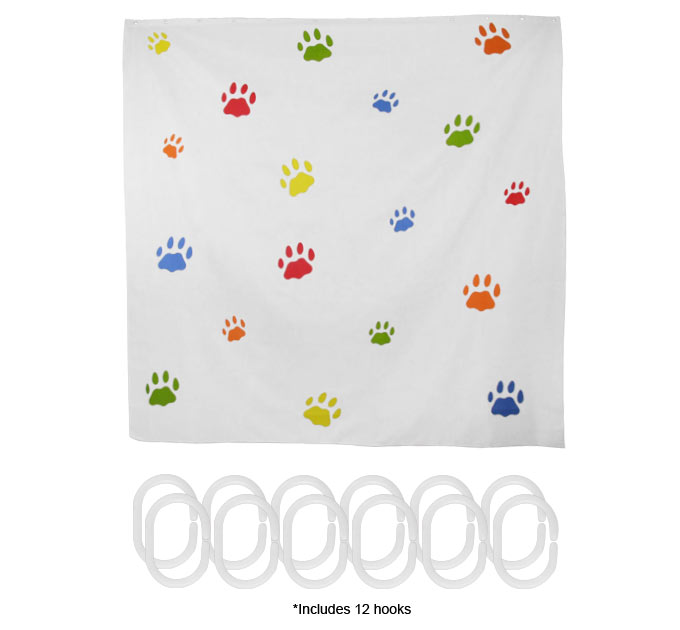 Animal Rescue - Pet Shop - Paws Galore™ Shower Curtain
