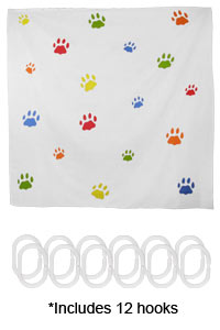 Animal Rescue - Pet Shop - Paws Galore™ Shower Curtain